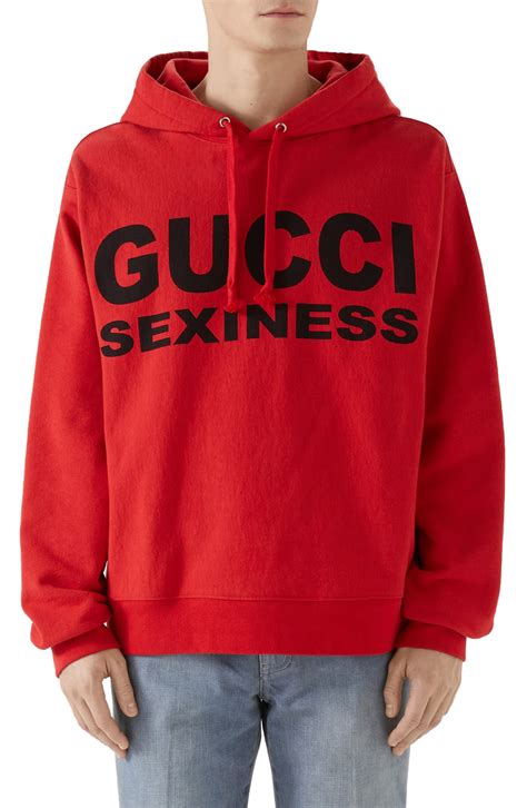 gucci sexiness hoodie.